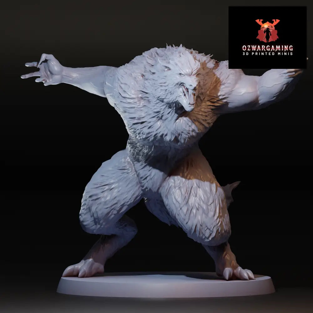 Werewolf Pose 3 | Navarrete Studios 25mm Fantasy Wargaming Miniatures