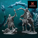 West Human Captain Foot and Mounted | Davale Games 25mm Fantasy Wargaming Miniatures Role Playing Miniatures