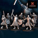 West Human Elite Warriors | Davale Games 25mm Fantasy Wargaming Miniatures Role Playing Miniatures