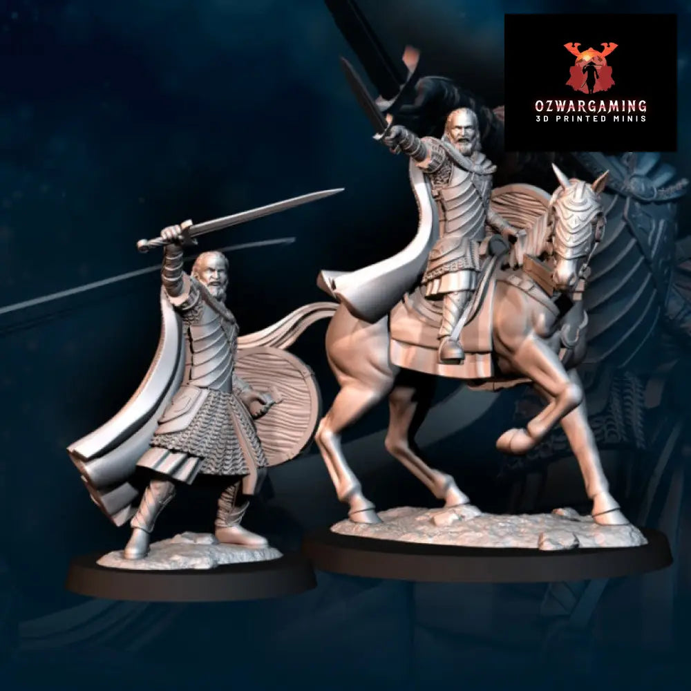 West Human King | Davale Games 25mm Fantasy Wargaming Miniatures Role Playing Miniatures