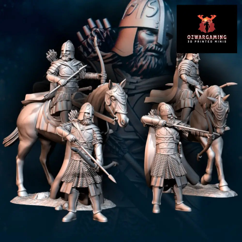 West Human Outriders | Davale Games 25mm Fantasy Wargaming Miniatures Role Playing Miniatures