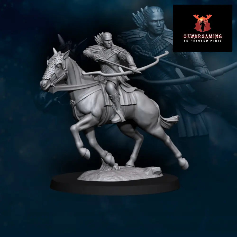 Wood Elf Prince | Davale Games 25mm Fantasy Wargaming Miniatures Role Playing Miniatures