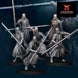 Wood Elf Warriors Spears | Davale Games 25mm Fantasy Wargaming Miniatures Role Playing Miniatures
