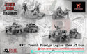WW2 French Foreign Legion 25mm AT Gun Teams | Battlecat 28mm Historical Wargaming Miniatures Role Playing Miniatures
