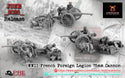WW2 French Foreign Legion 75mm AT Gun Teams | Battlecat 28mm Historical Wargaming Miniatures Role Playing Miniatures