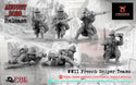 WW2 French Sniper Teams | Battlecat 28mm Historical Wargaming Miniatures Role Playing Miniatures