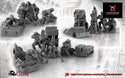 WW2 German Luftwaffe Heavy Mortar Teams | Battlecat 28mm Historical Wargaming Miniatures Role Playing Miniatures