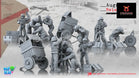 WW2 German Mortar Teams | Warbear Studios 28mm Historical Wargaming Miniatures Role Playing Miniatures
