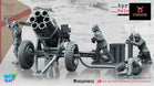 WW2 German Nebelwerfer | Warbear Studios 28mm Historical Wargaming Miniatures Role Playing Miniatures