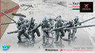 WW2 Japanese Bamboo Spearmen | Warbear Studios 28mm Historical Wargaming Miniatures Role Playing Miniatures