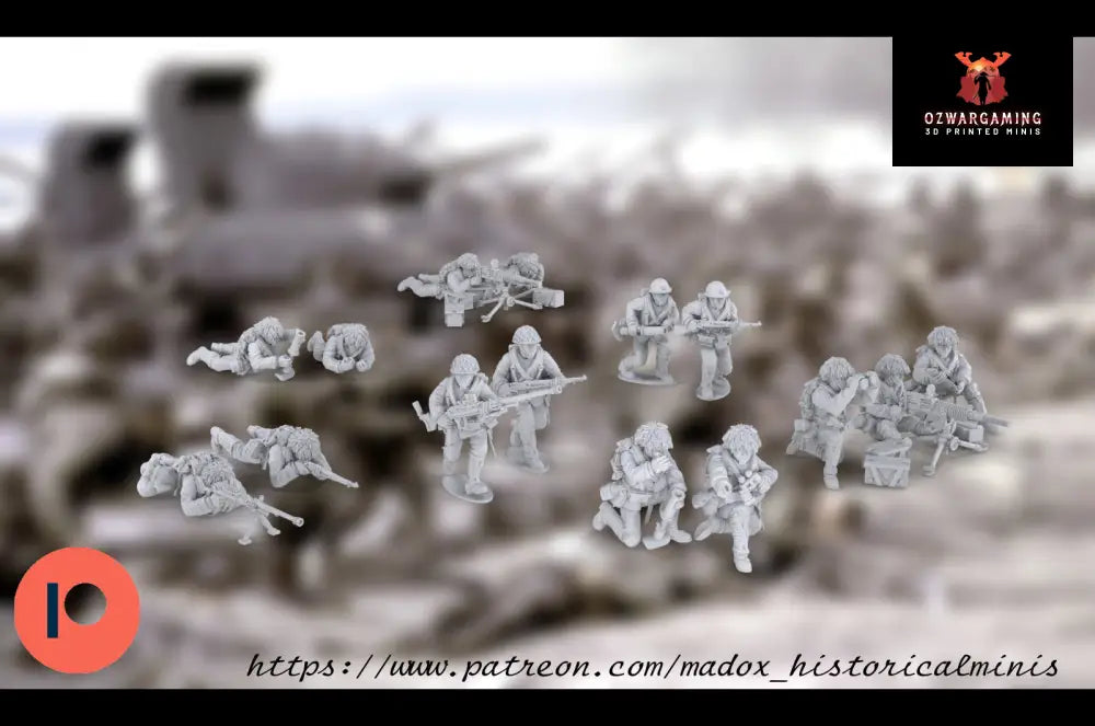 WW2 Japanese Support Weapons | Warbear Studios 28mm Historical Wargaming Miniatures Role Playing Miniatures