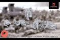 WW2 Pacific US Army Light Mortar Teams | Warbear Studios 28mm Historical Wargaming Miniatures Role Playing Miniatures
