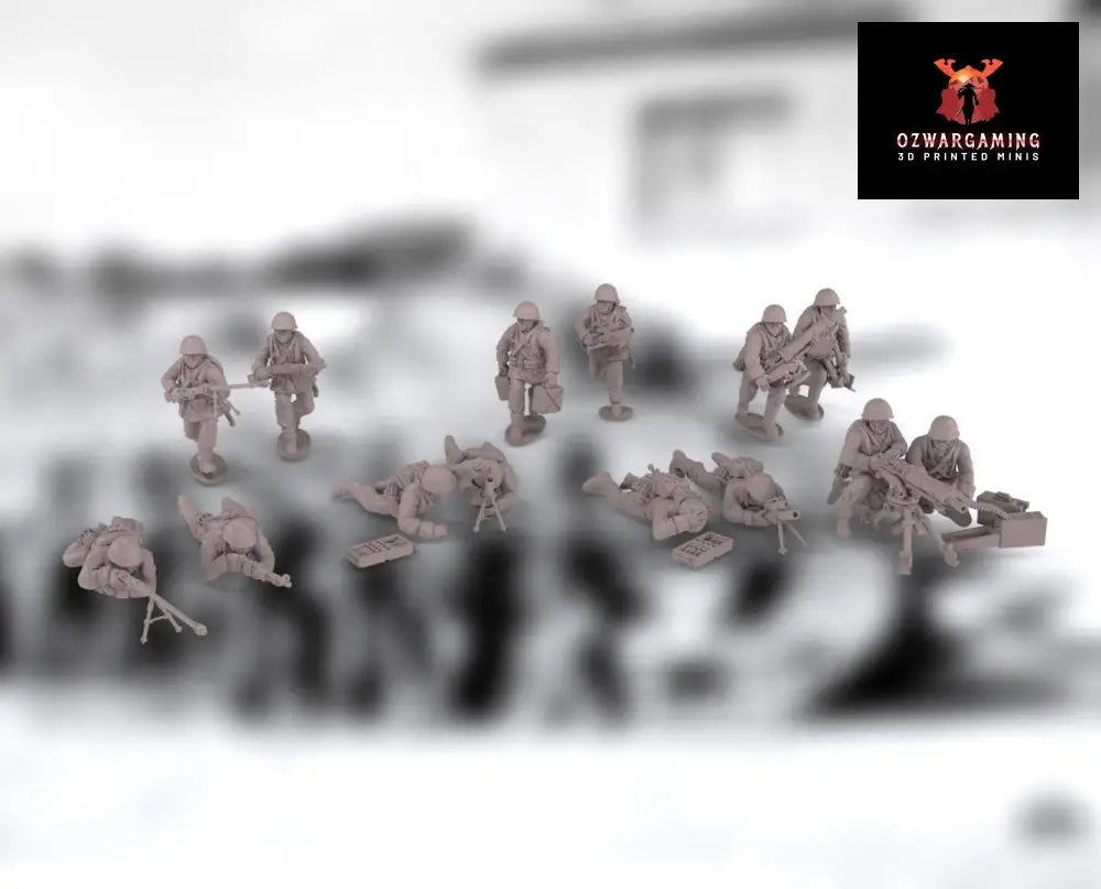 WW2 Polish Support Teams | Warbear Studios 28mm Historical Wargaming Miniatures Role Playing Miniatures