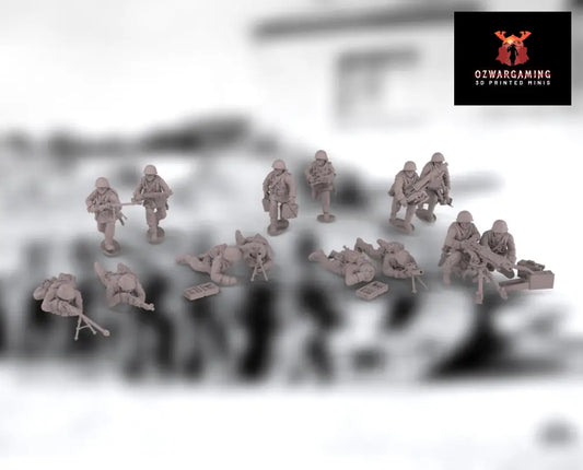 WW2 Polish Support Teams | Warbear Studios 28mm Historical Wargaming Miniatures Role Playing Miniatures