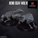 Xeno Scav Wolves | Skullforge Studios 32mm Wargaming Miniatures Role Playing Miniatures