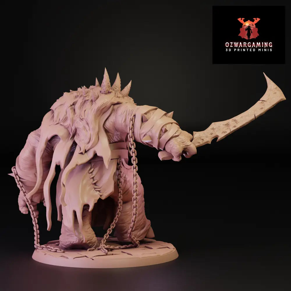 Zarkul Tyrant of the Hordes | Navarrete Studios 25mm Fantasy Wargaming Miniatures