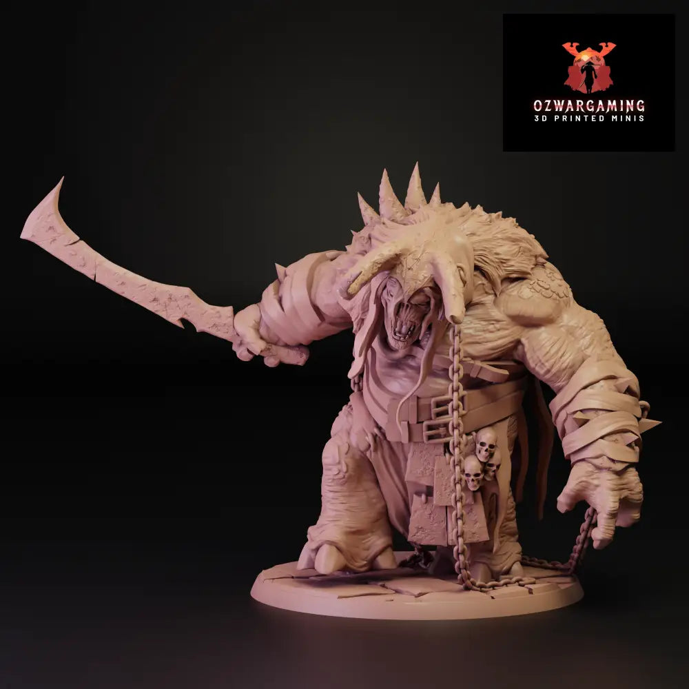 Zarkul Tyrant of the Hordes | Navarrete Studios 25mm Fantasy Wargaming Miniatures