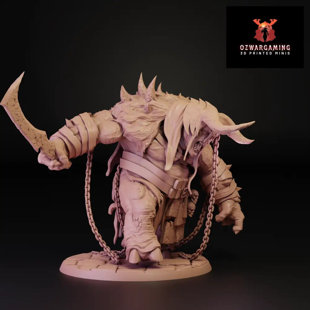 Zarkul Tyrant of the Hordes | Navarrete Studios 25mm Fantasy Wargaming Miniatures