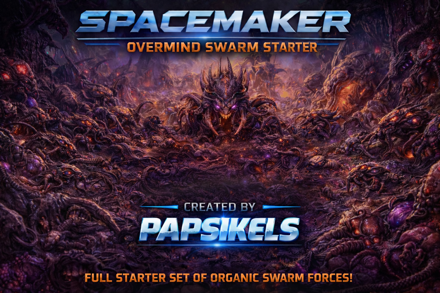Overmind Starter Army | Papsikels 32mm Sci Fi Miniatures